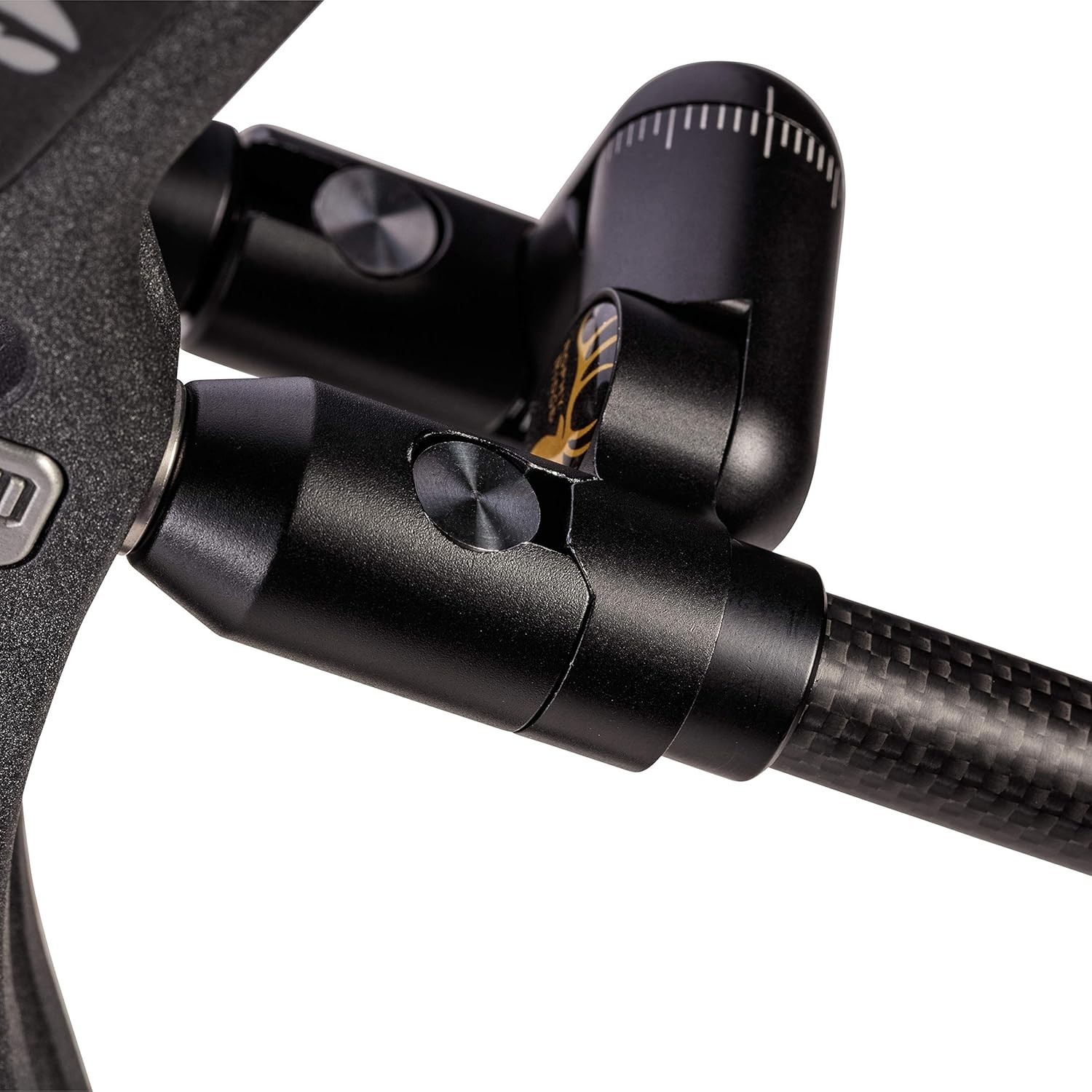 Noise-Reducing Bow Stabilizer with Quick Connect System and Two Weights Included
