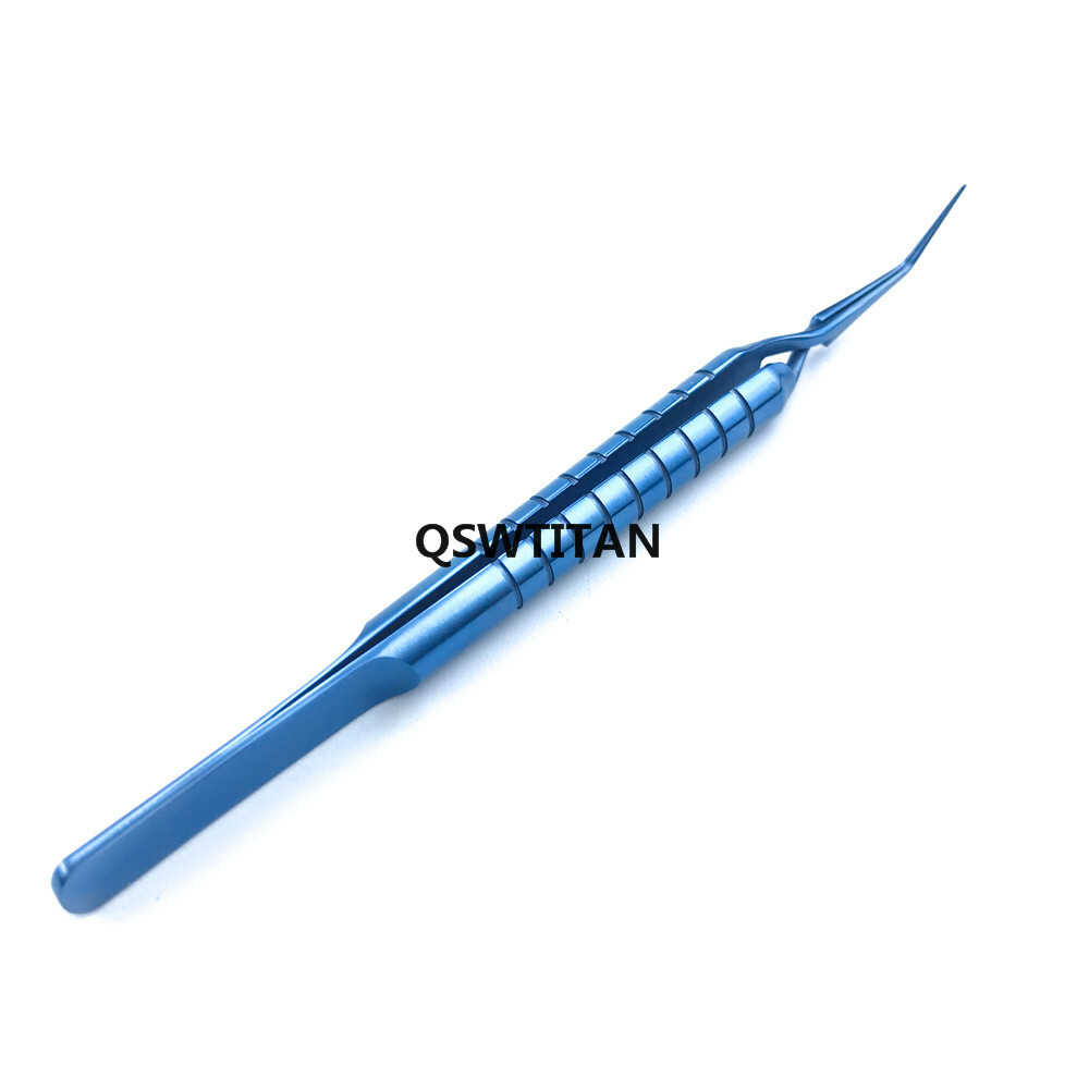 Akahoshi Capsulorhexis Cross Action Forceps Titanium Ophthalmic Eye Instruments