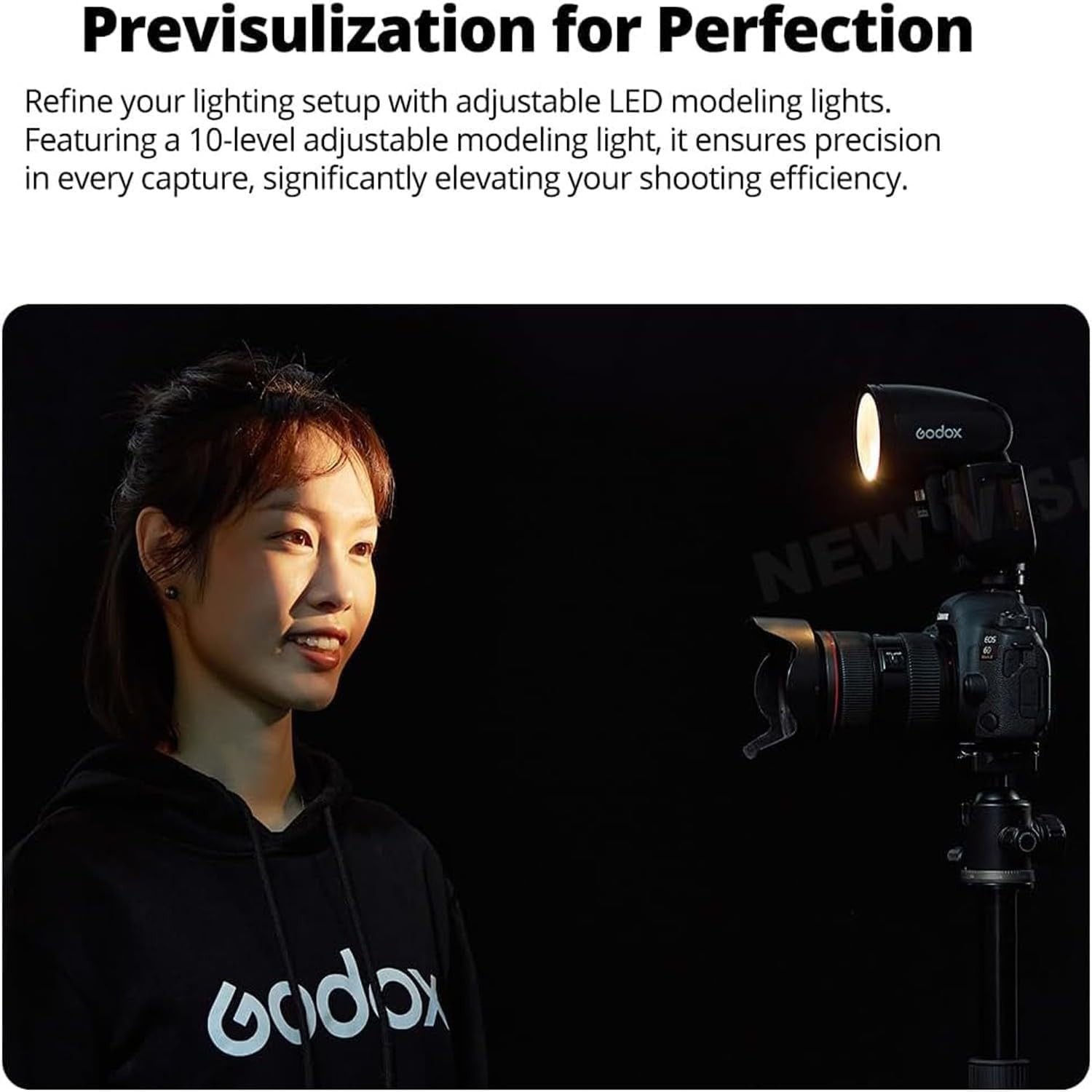 Godox V1 Pro C V1Pro C V1Pro-C USA Version Round Head Camera Flash for Canon