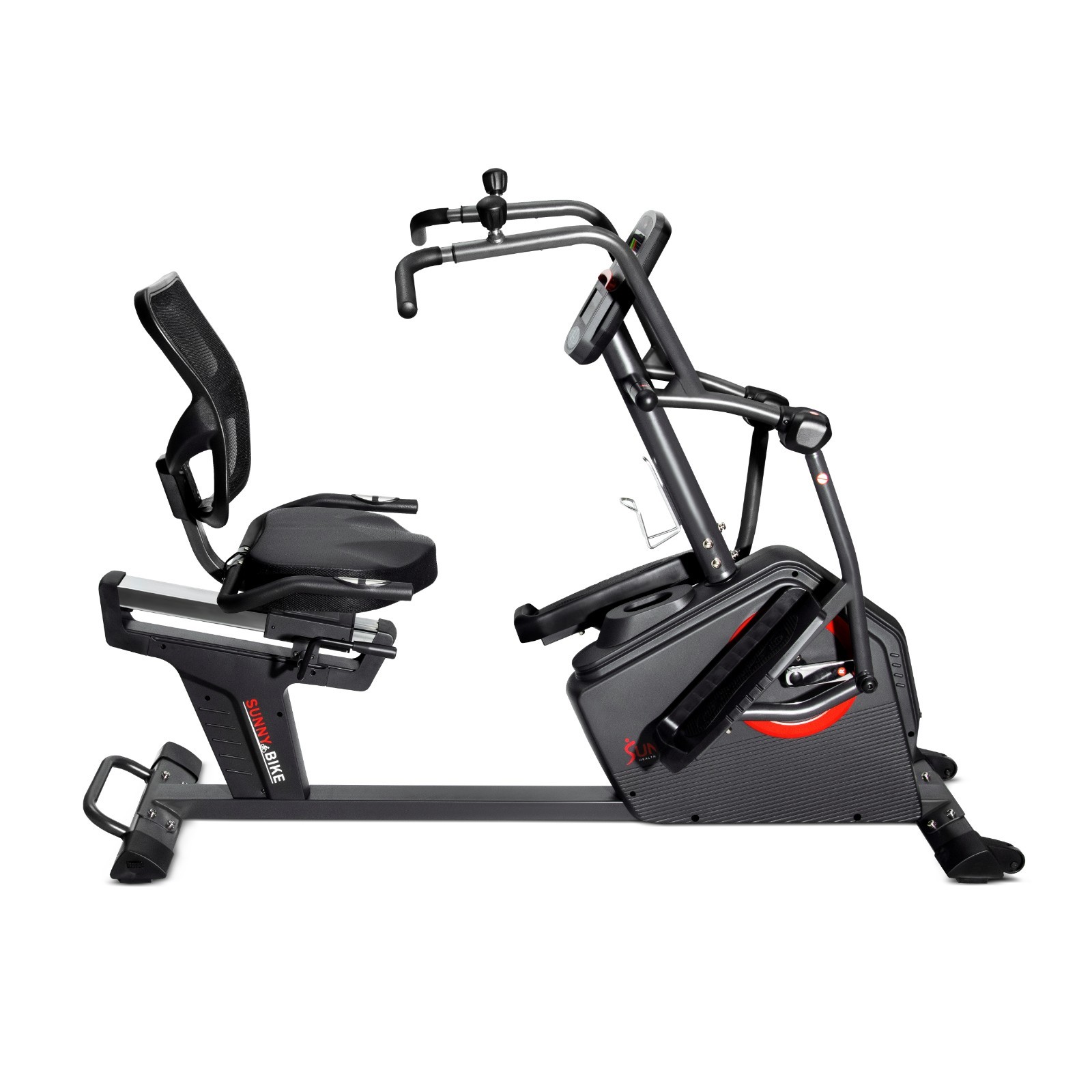 Sunny Health & Fitness Elite Recumbent Cross Trainer and Elliptical Machine Home