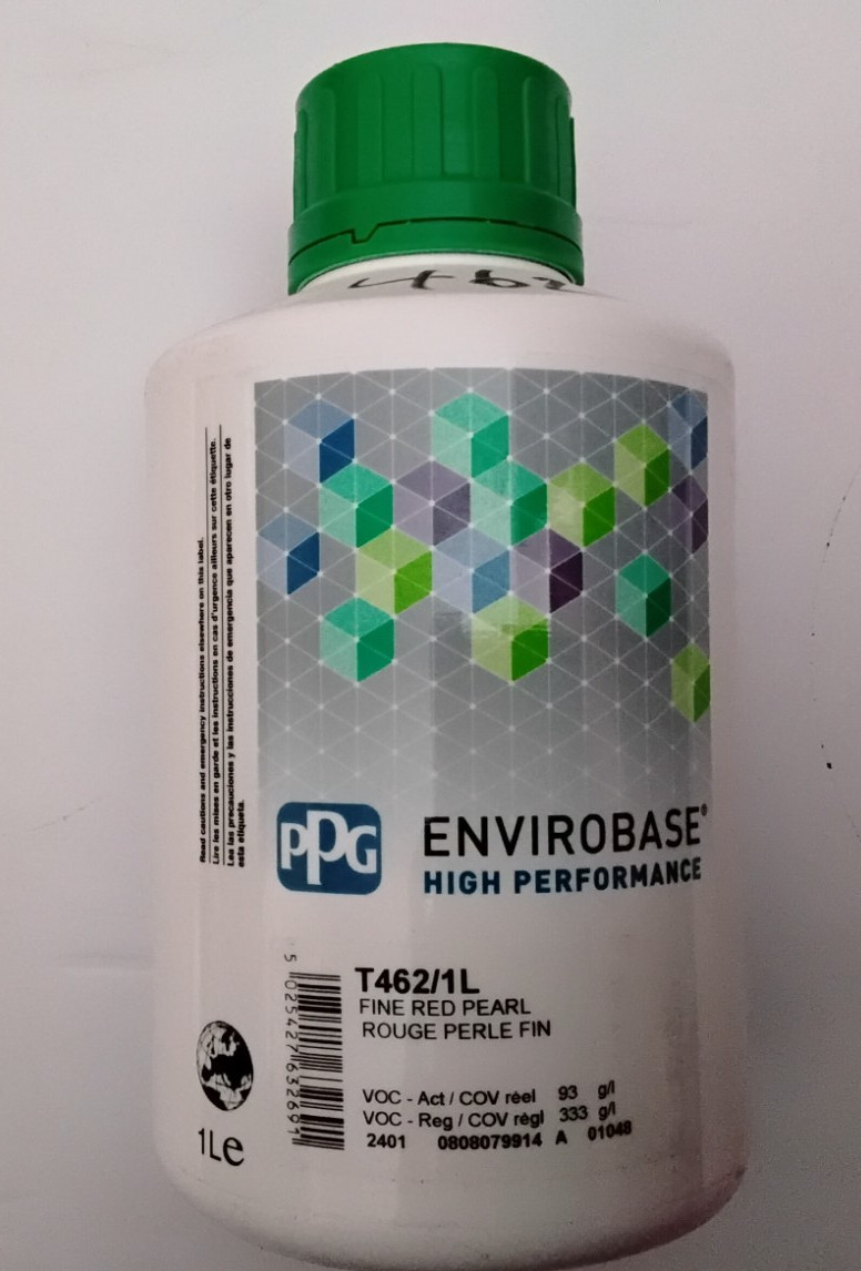 ENVIROBASE PPG TONER T462/1L FINE RED PEARL NEW FREE SHIPPING