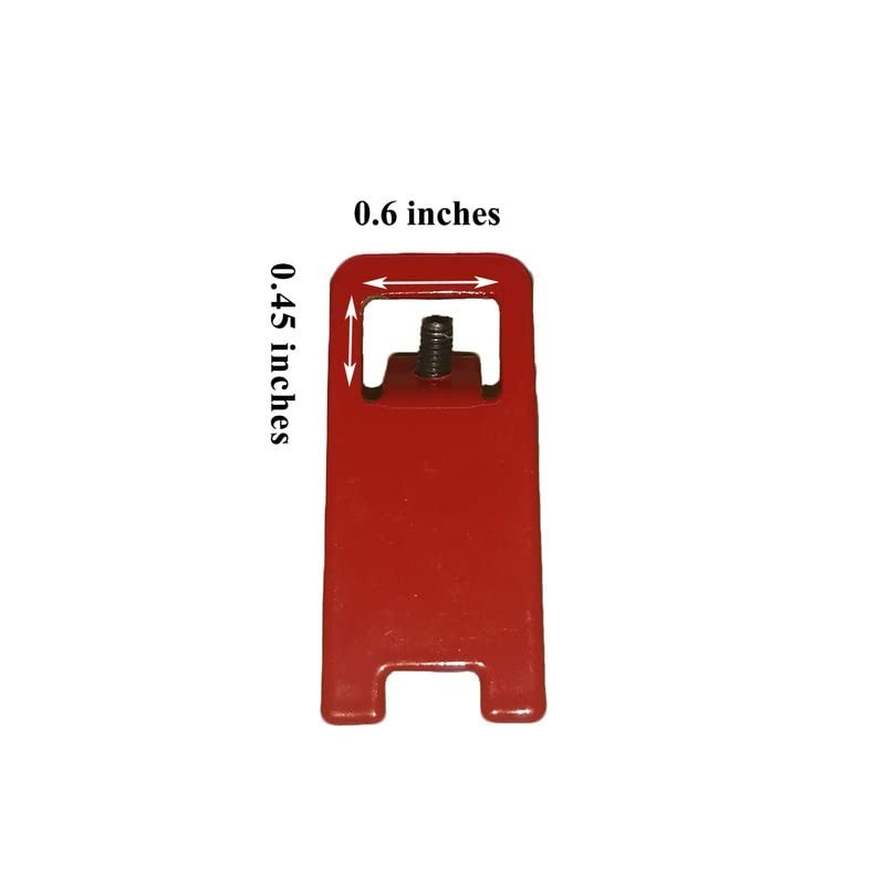 2 sets ELOCK-FA Fire Alarm Lock, E-Series Lockout Kit, Red1 RED
