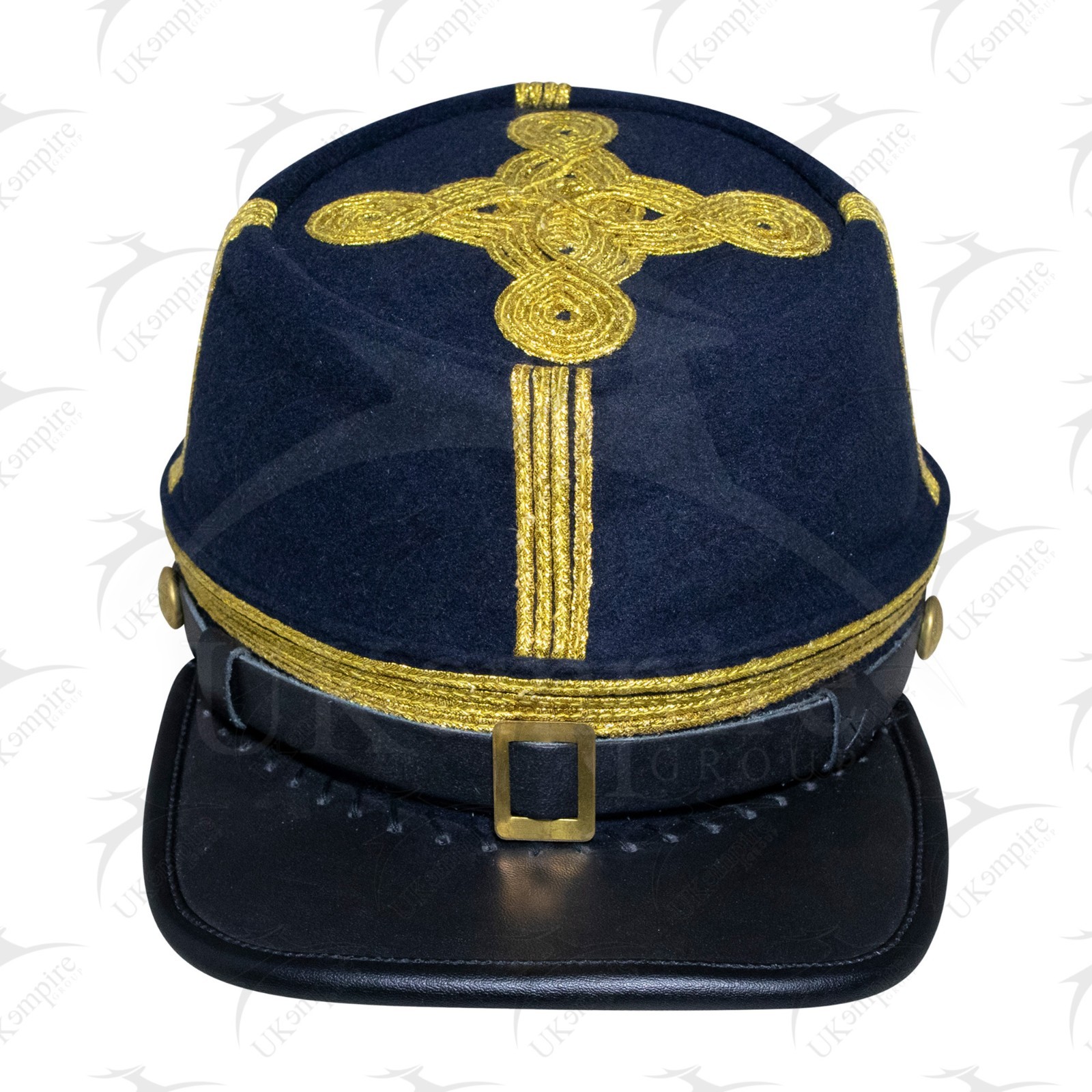 American Civil War Field Officer Generals Union Kepi – 100% Navy Blue Wool