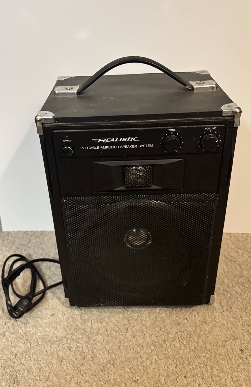 Realistic Radio Shack MPS-20 Amplified Speaker MPS-20 32-2028