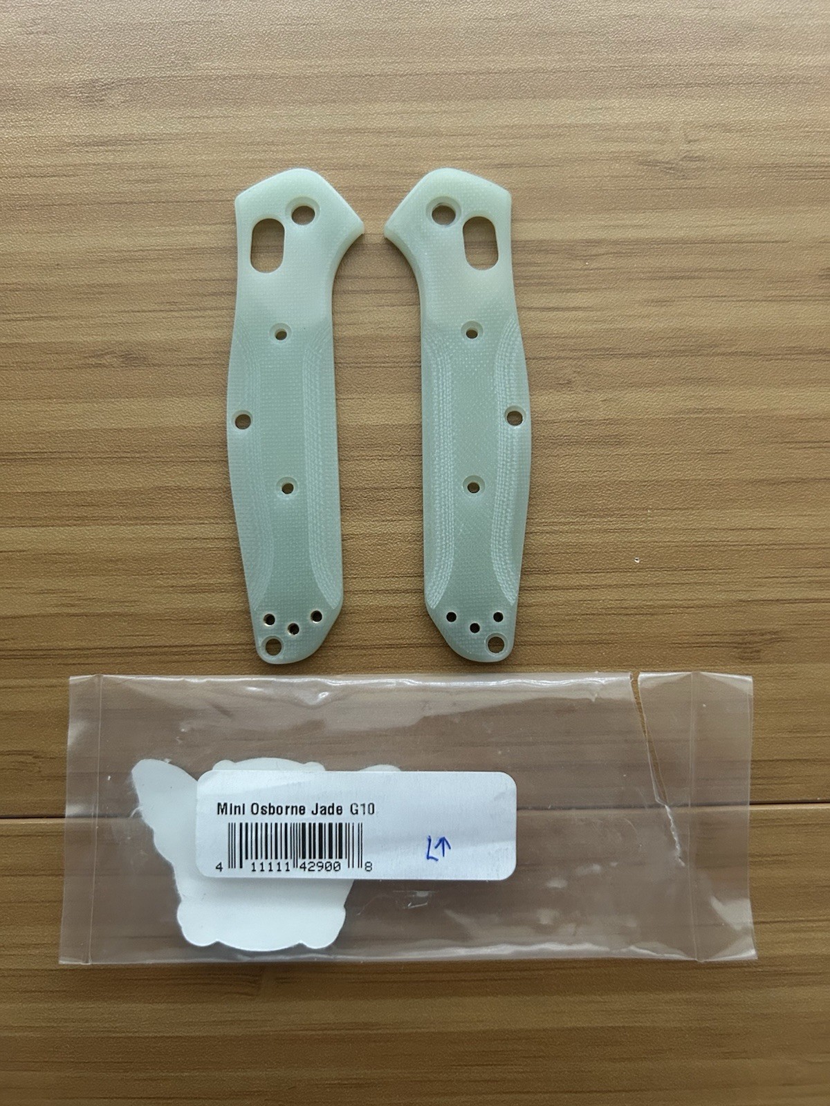 Benchmade 945 Mini Osborne Flytanium Handle Scales - Jade G10