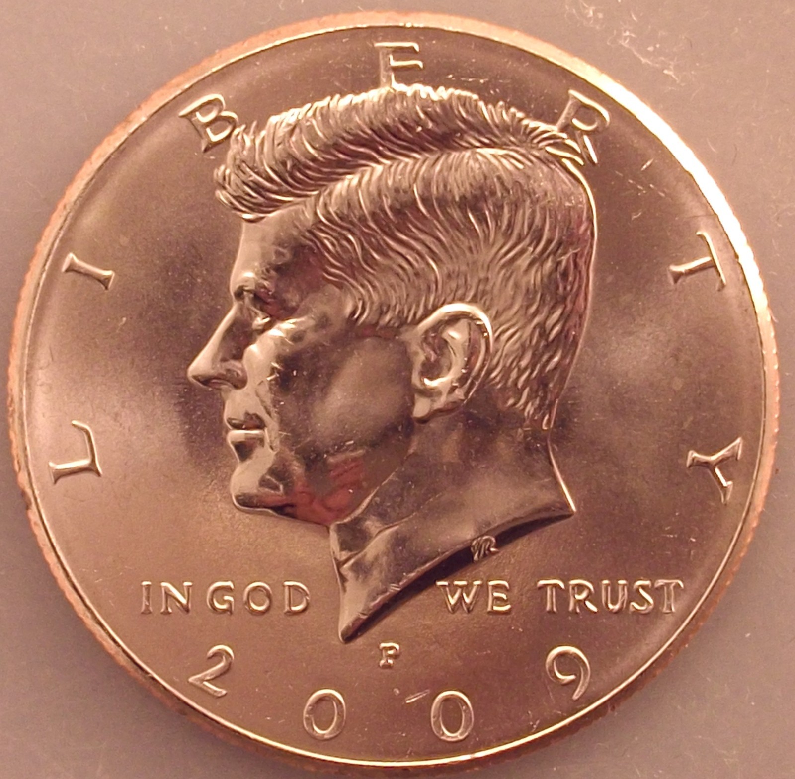 2009-P Clad Gem BU Kennedy Half Dollar Coin From OBR Free Shipping