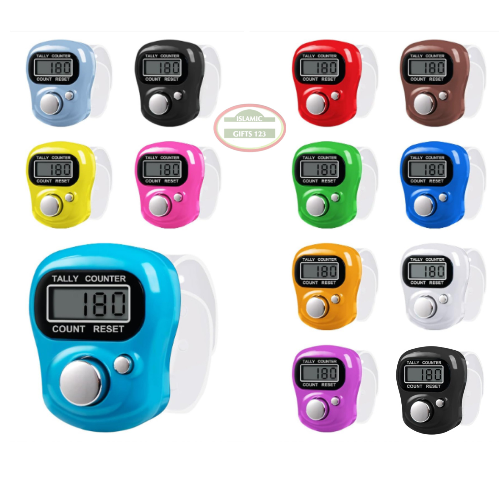 Electronic Finger Counter Resettable 5 Digit LCD Electronic Digital Display Gift