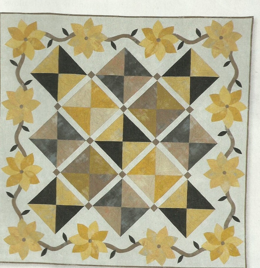 E0171 TUDOR KNOT QUILT PATTERN/INSTRUCTIONS