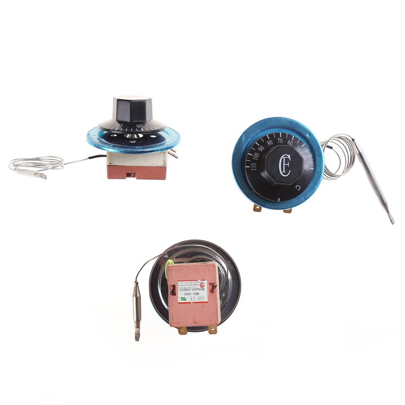 B&H 220V 16A Dial Thermostat Temperature Control Switch for Electric Oven_s Jf