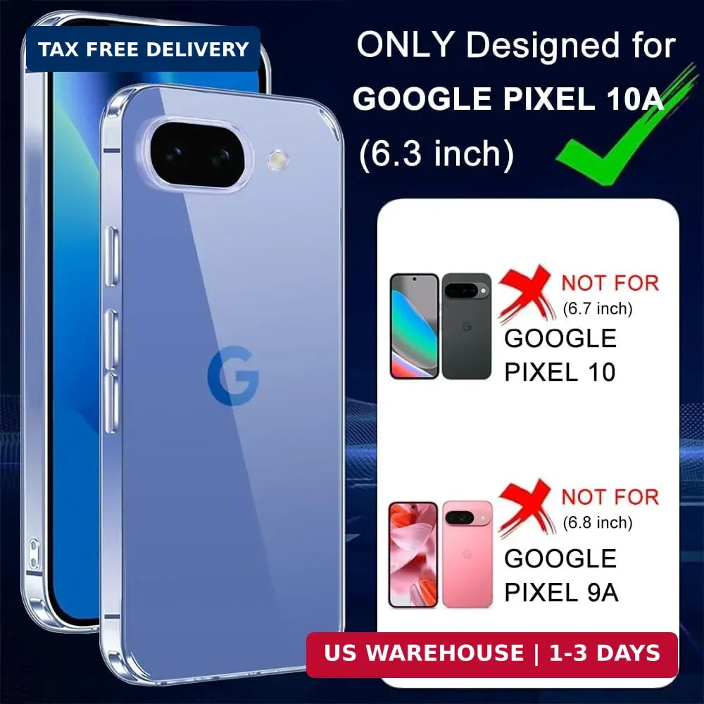 for Google Pixel 10A Case with Screen Protector & Camera Lens Protector, [Not Ye