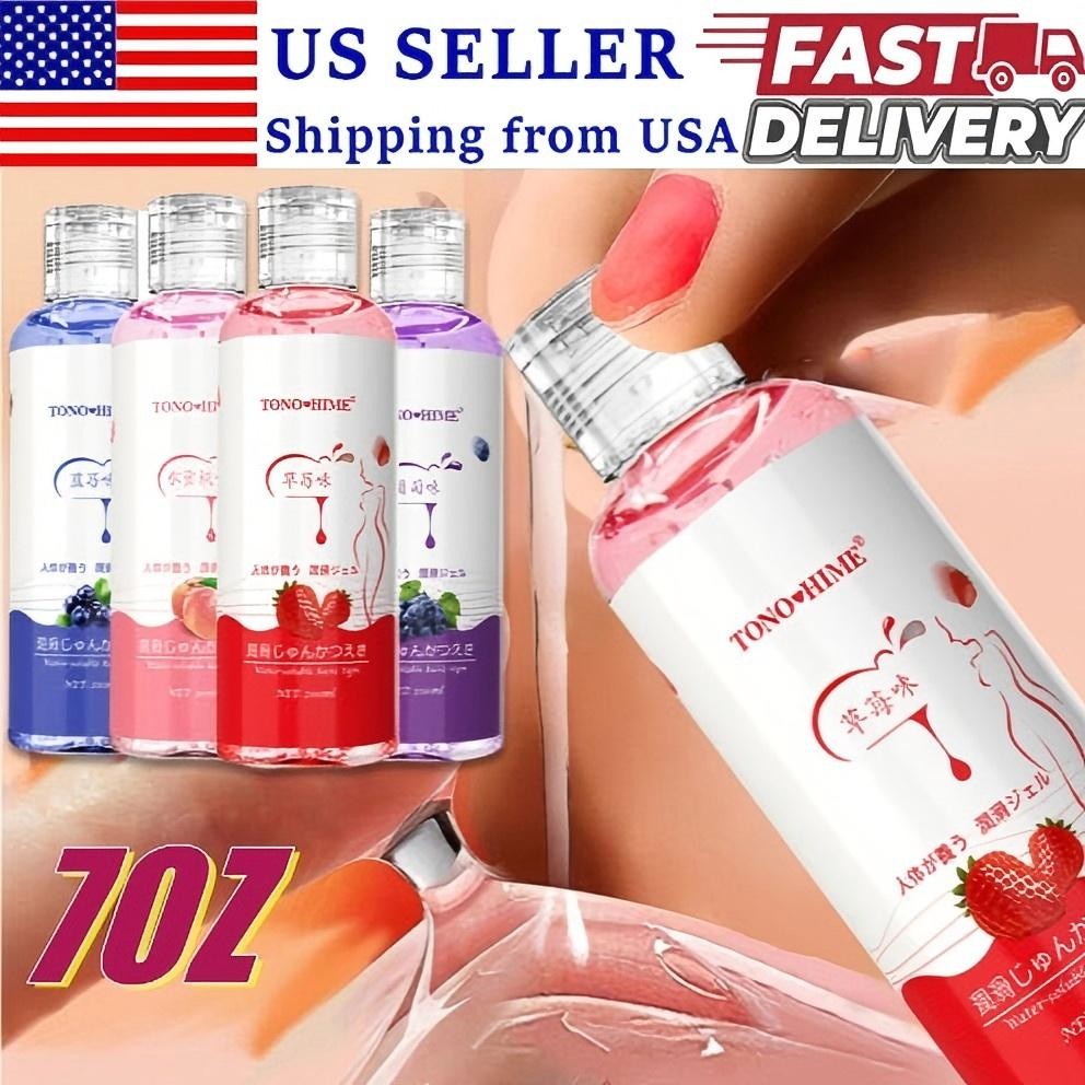 Edible Fruit Flavor Sex Lube Lubricant Massage Oil Water Based Mild Oral Sex Gel