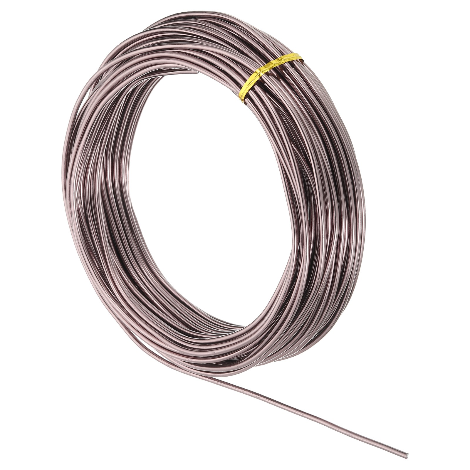9 Gauge 3mm Aluminum Wire 80ft Bendable Metal Craft Armature Wire Brown