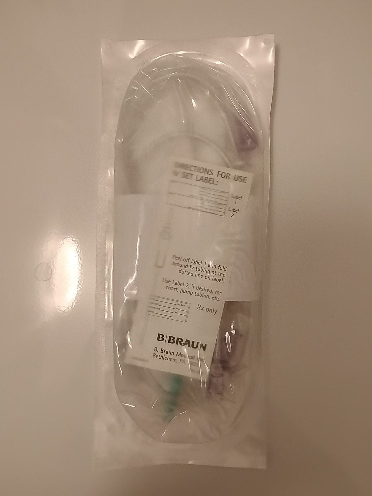 5x Braun 490102 Space Pump IV Set