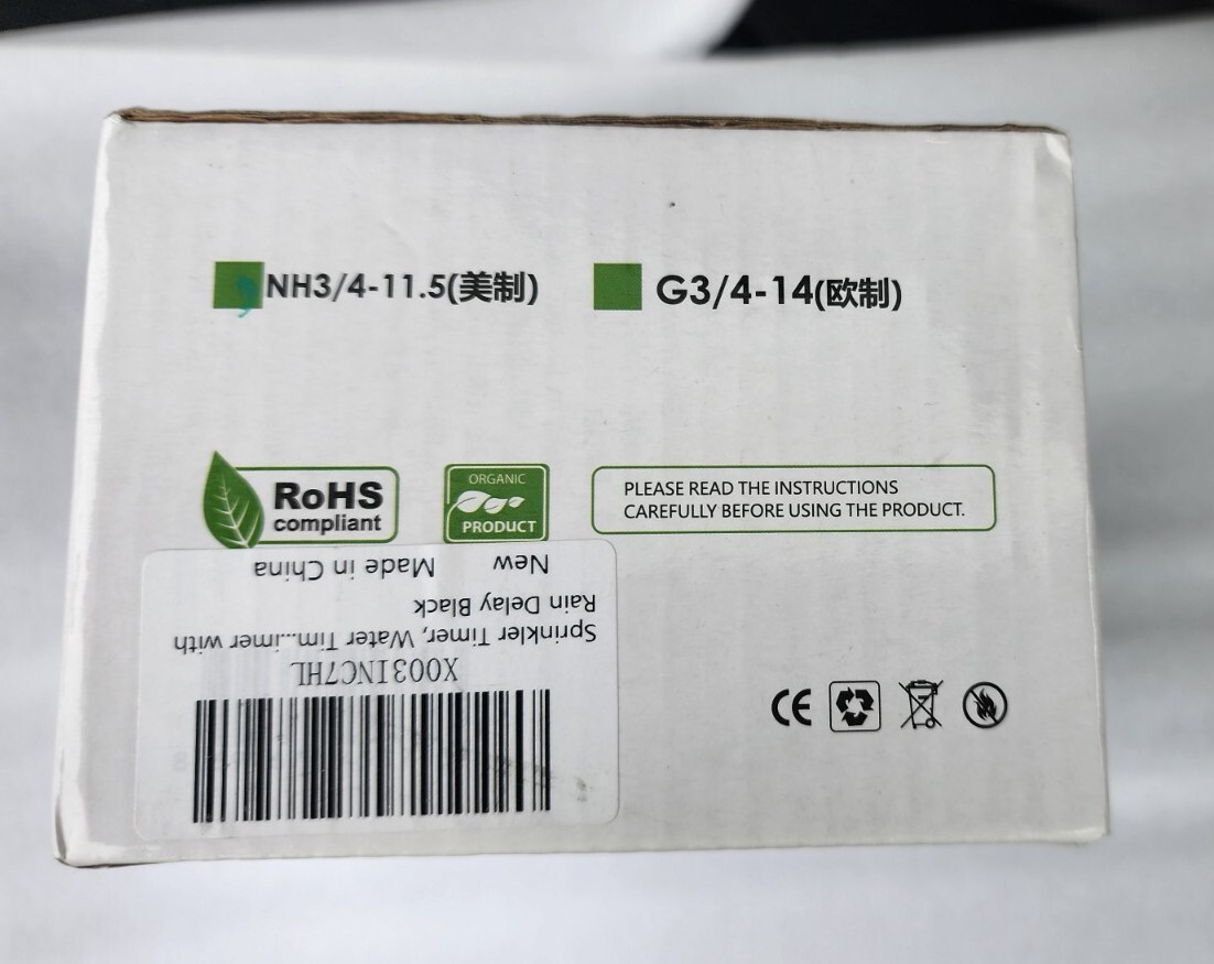 Rain Sensor Timer Water Irrigation WD-04A W/ Spikes, Nozzles ]