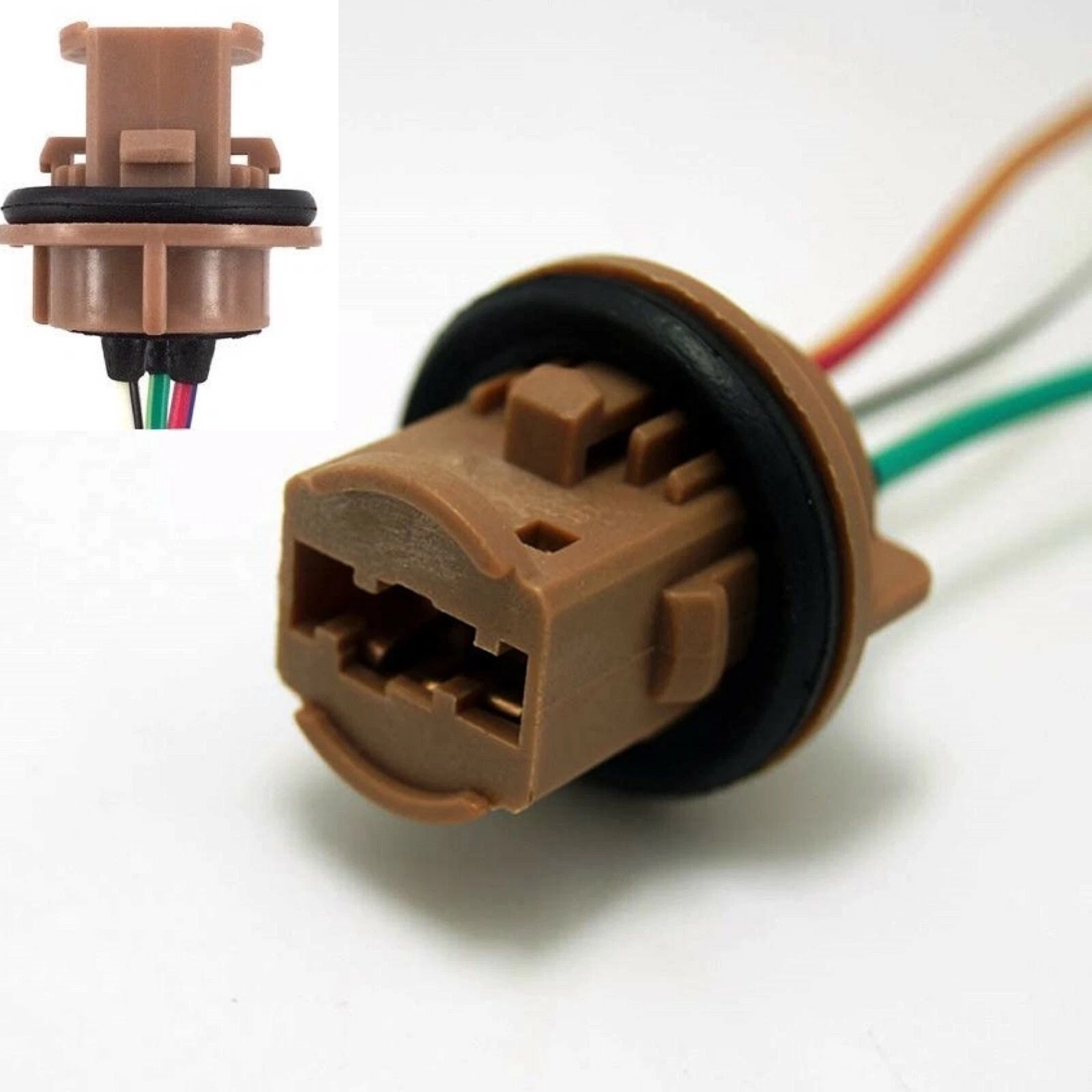 Wire LED Resistor Canceler Error Decoder 7443 Harness Brake Stop Tail Parking