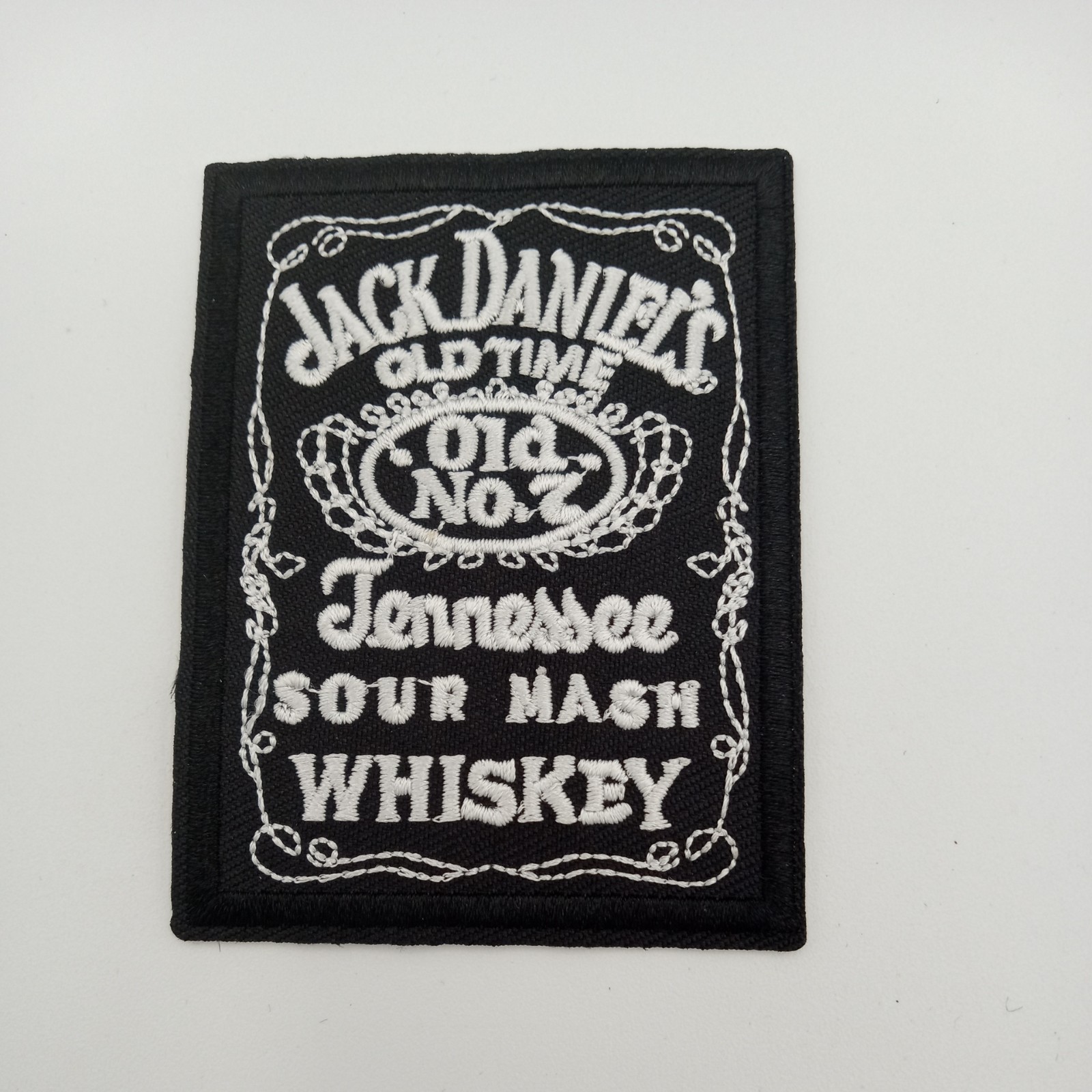 Jack Daniel's Old No. 7 Tennessee Whiskey  Sour Mash Iron / Sew On Patch