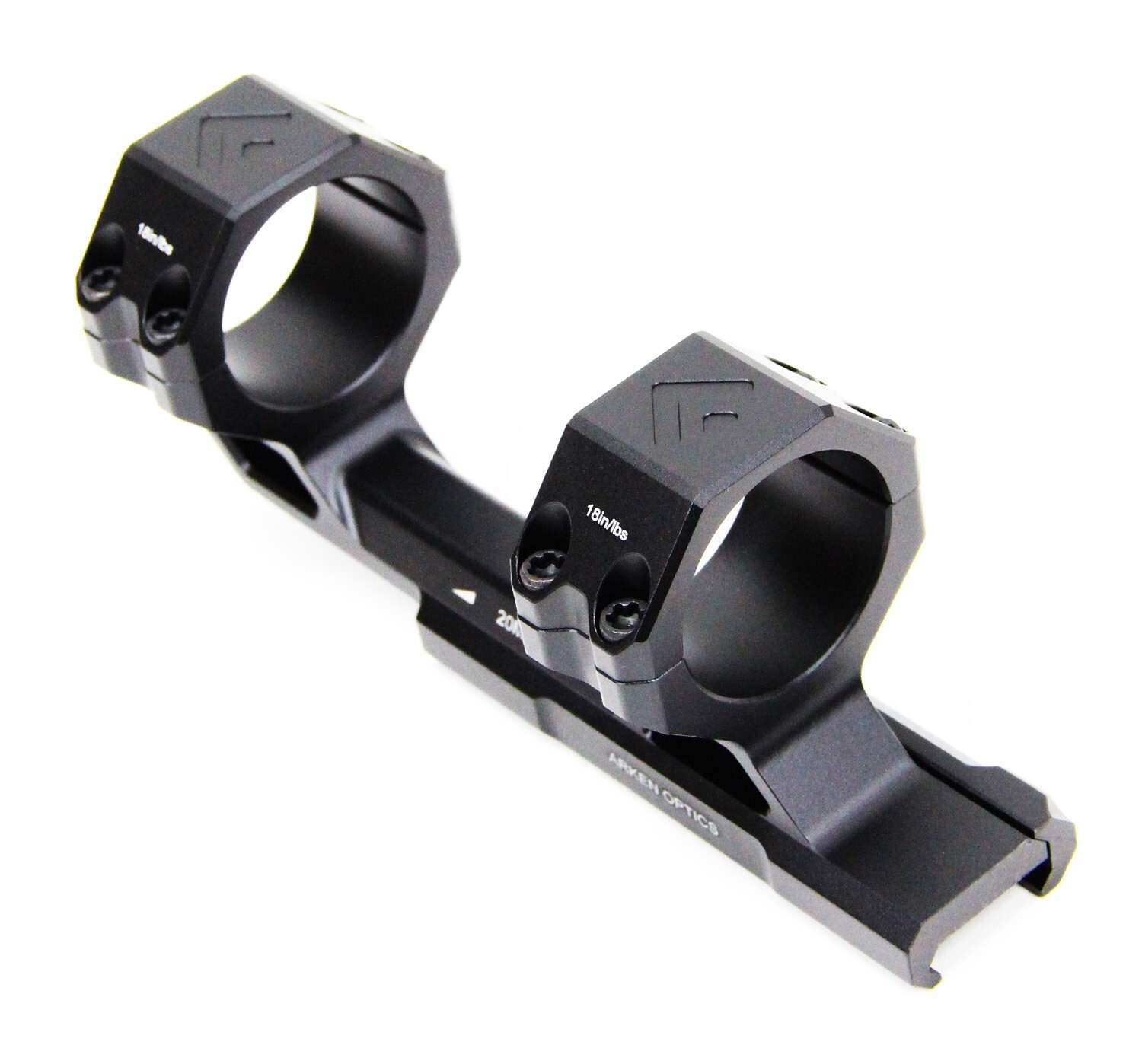 Arken Optics Rigid Precision Scope Mount - 34mm 20 MOA