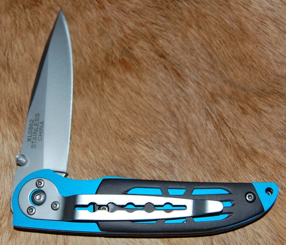 Blue Liner Lock Knife - Great EDC - Limited Availability - Free Shipping!