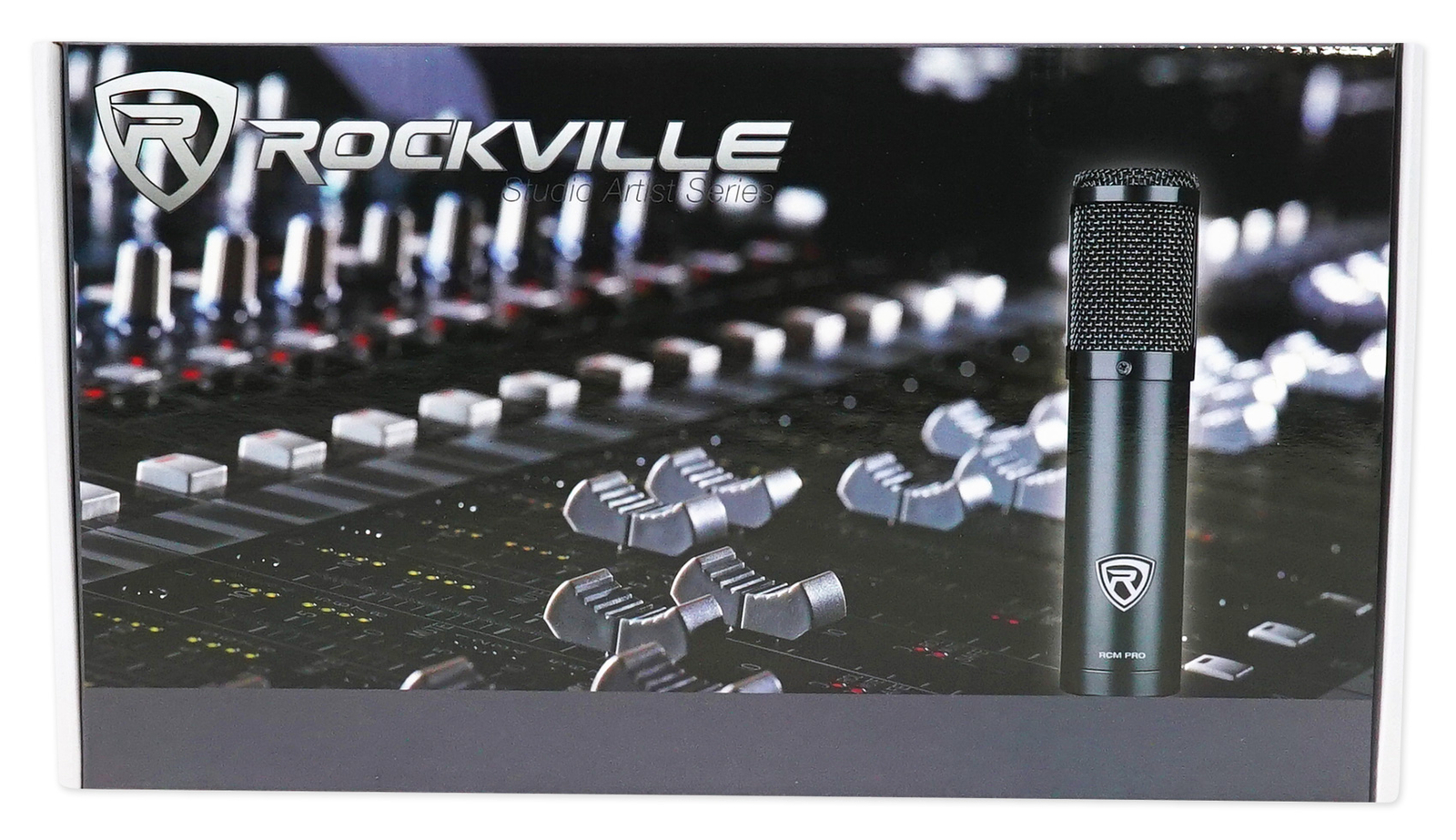 Mackie Big Knob Studio + Plus 4x3 Studio Monitor Controller Interface+Mic+Mount