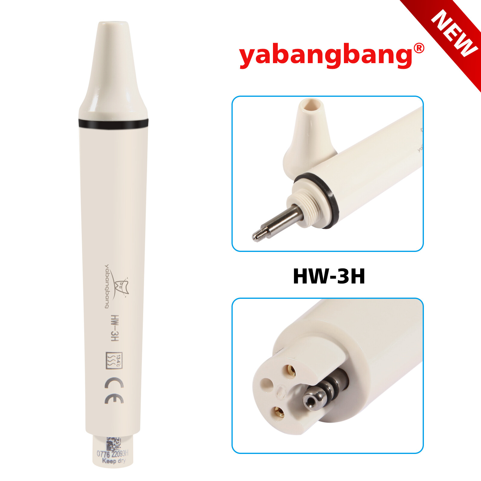 USA SKYSEA Dental Ultrasonic Piezo Electric Scaling Handpiece Fit EMS Tips UAZE