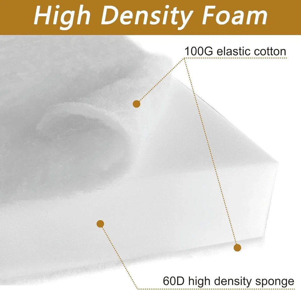 RV Dinette Cushions - High Density Foam Replacement Cushions for Camper -