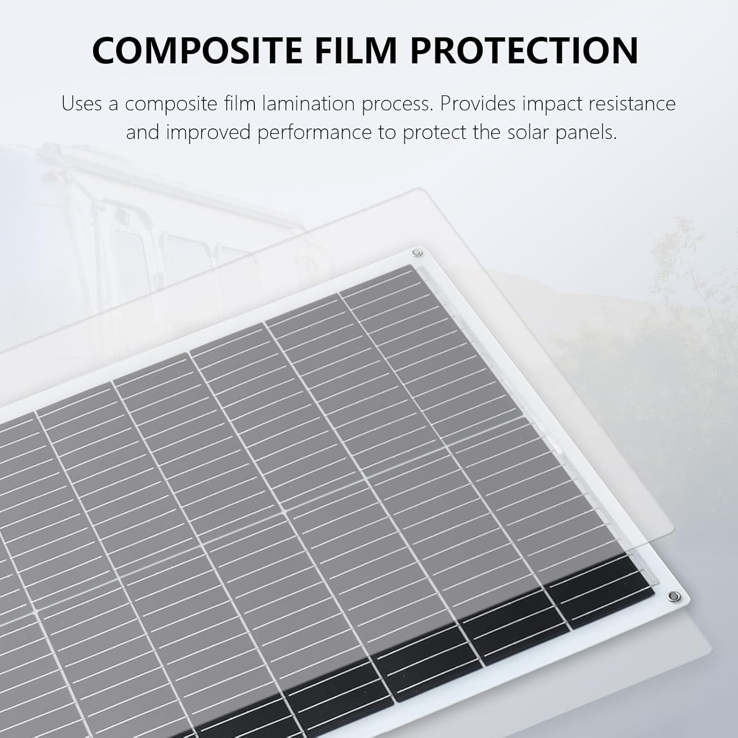 200W Flexible Solar Panel 12V 2x100W Kit