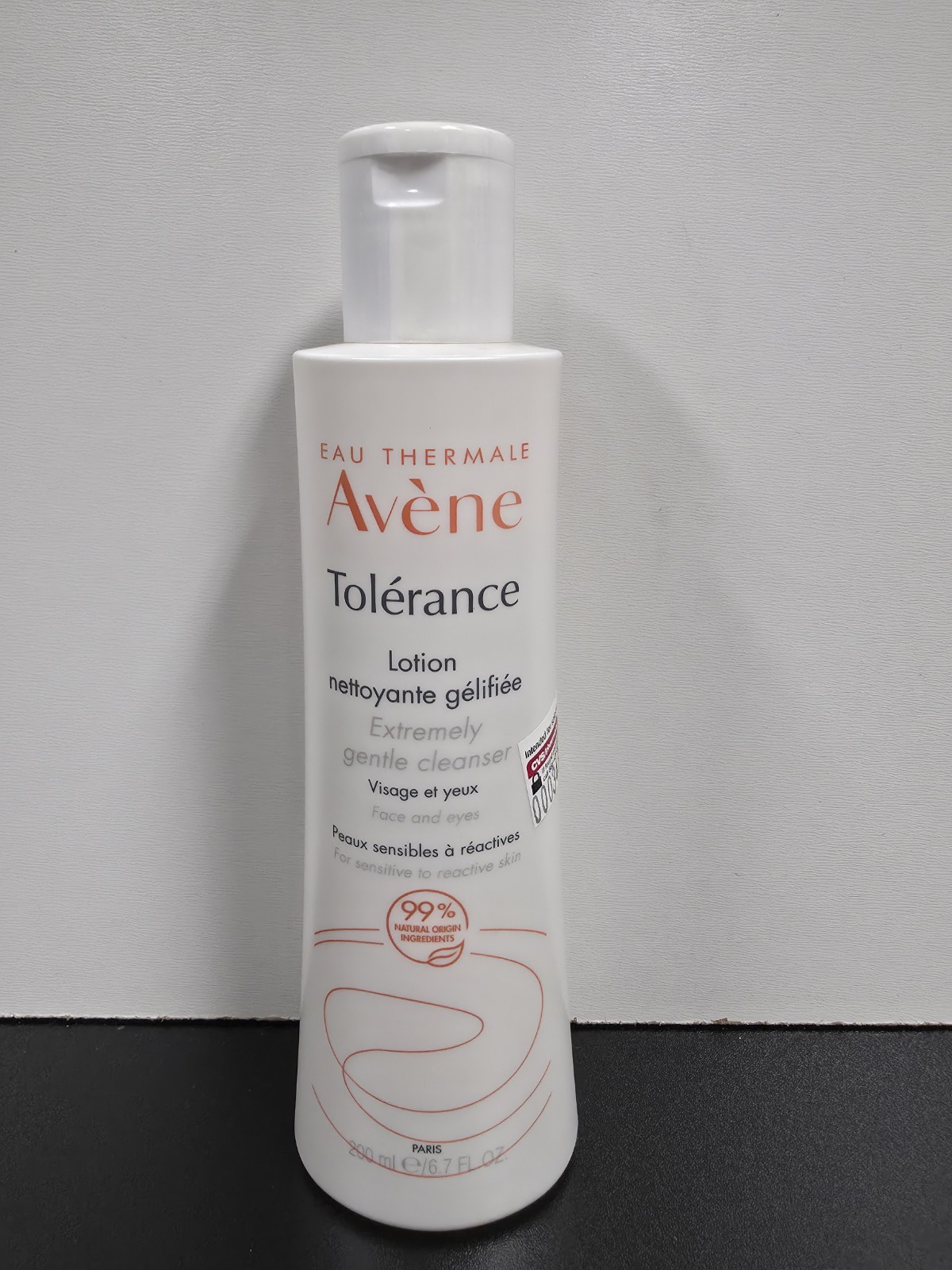 Avene Tolerance Gentle Cleanser Lotion 6.7 fl.oz. NEW/SEALED EXP: 10/26