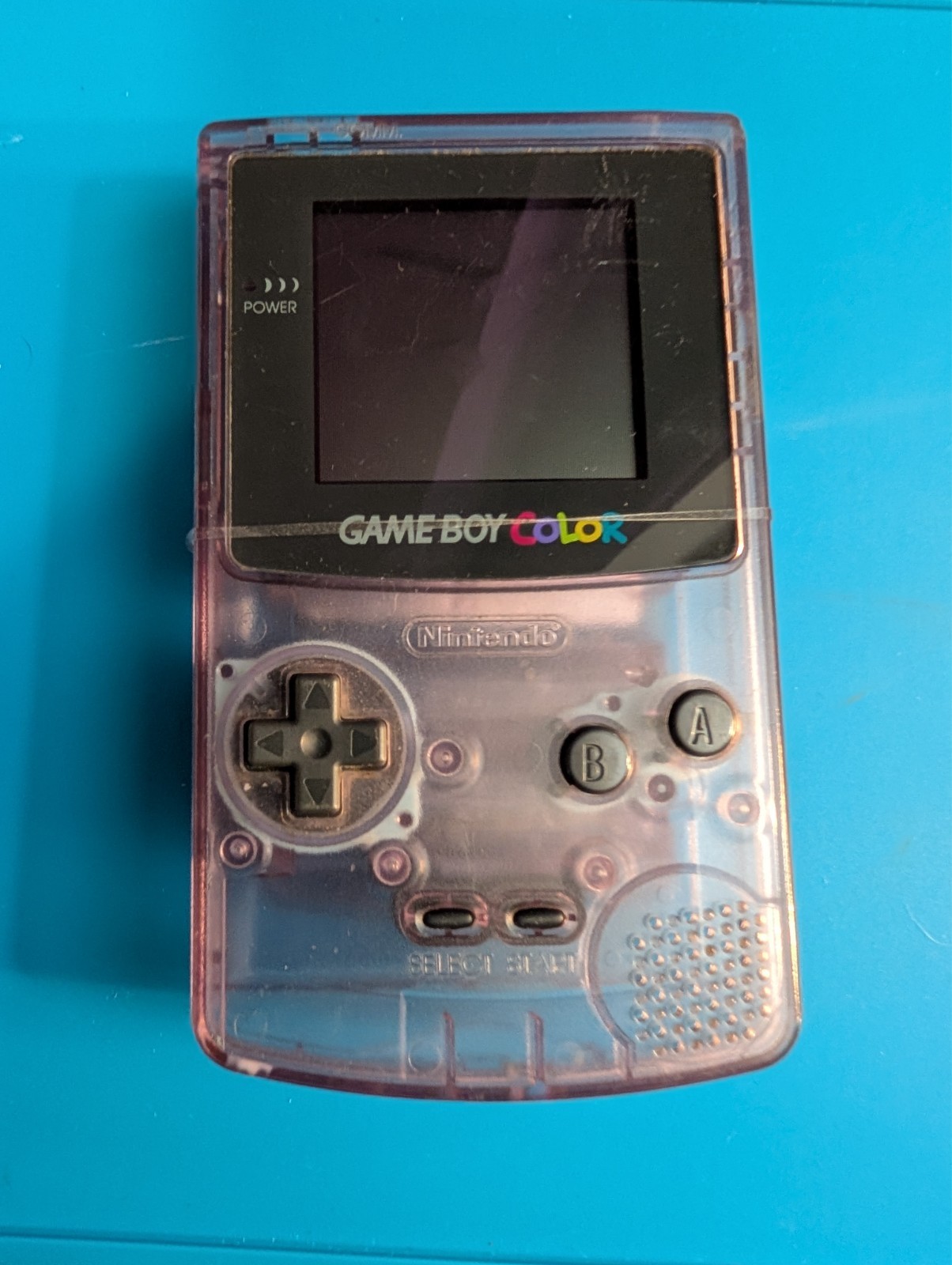 Nintendo Game Boy Color Atomic Purple OEM Shell w/ Screen