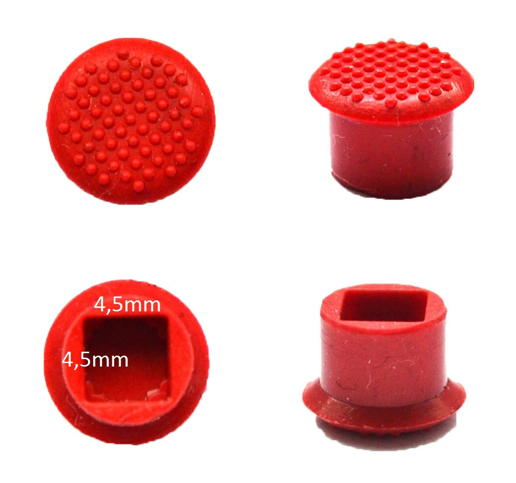 Red TrackPoint Caps Mouse Pointer Soft Rim for IBM Lenovo Thinkpad