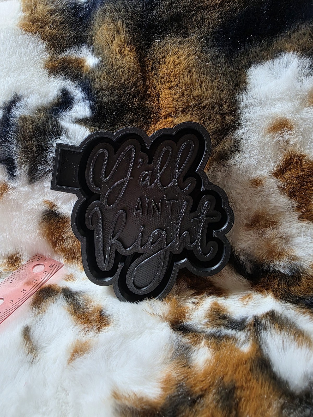 Freshie Silicone Mold Housing- Yall Ain't Right - Made To Order
