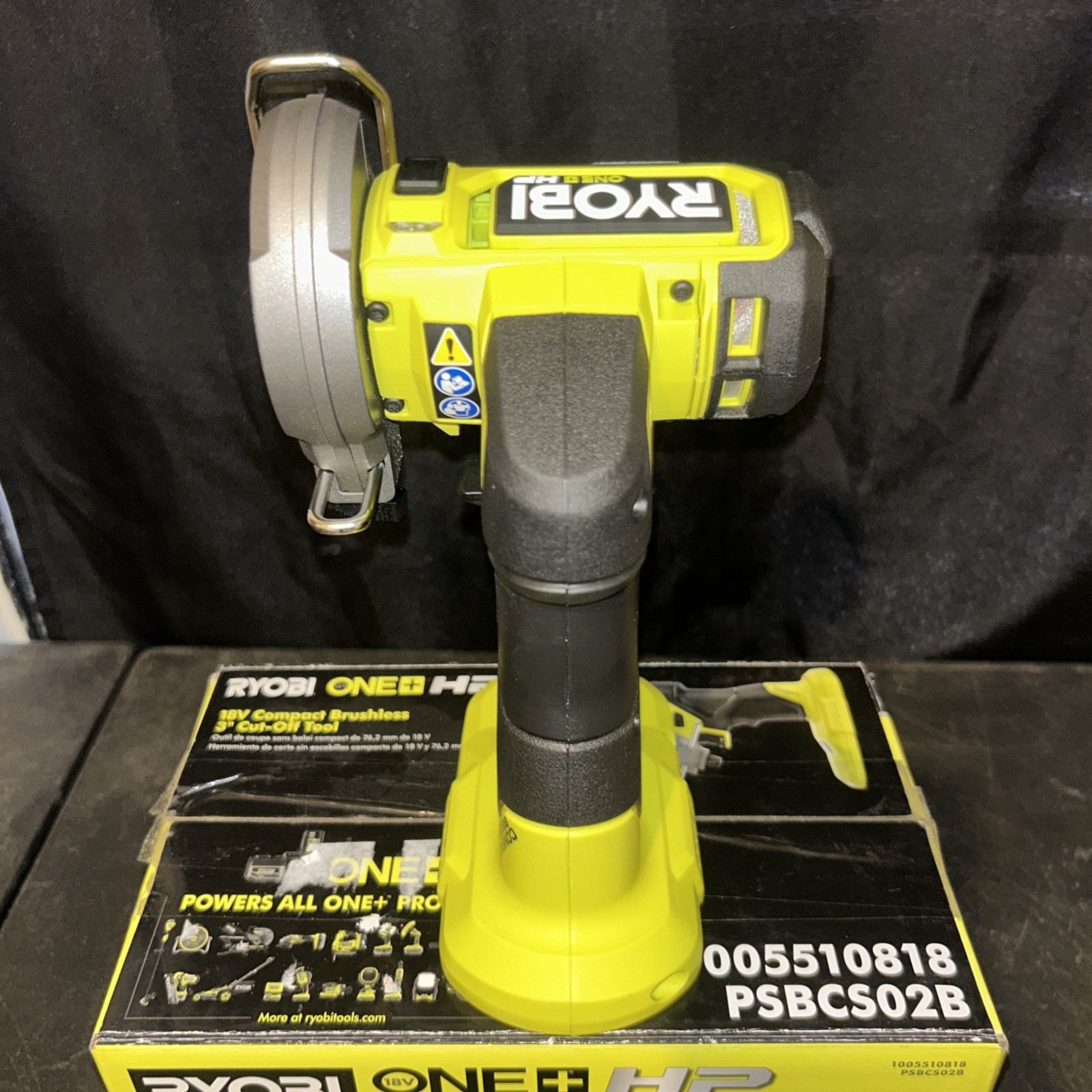 Ryobi PSBCS02B One+ HP 18V Compact Brushless Cut-off Tool (TOOL ONLY)