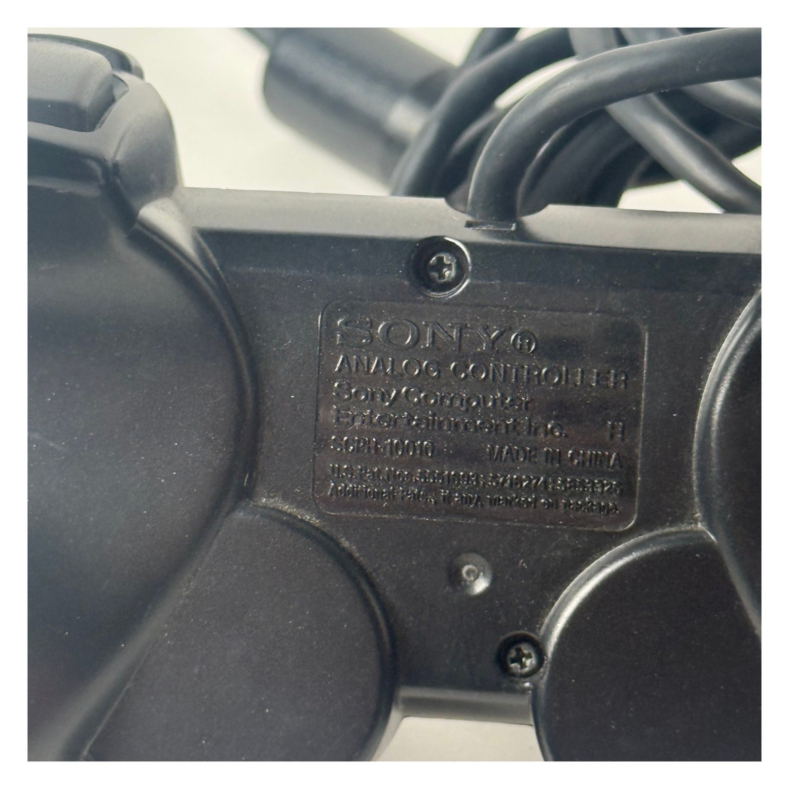 Sony PlayStation 2 DualShock 2 Wired Controller Black OEM SCPH-10010 PS2 Analog