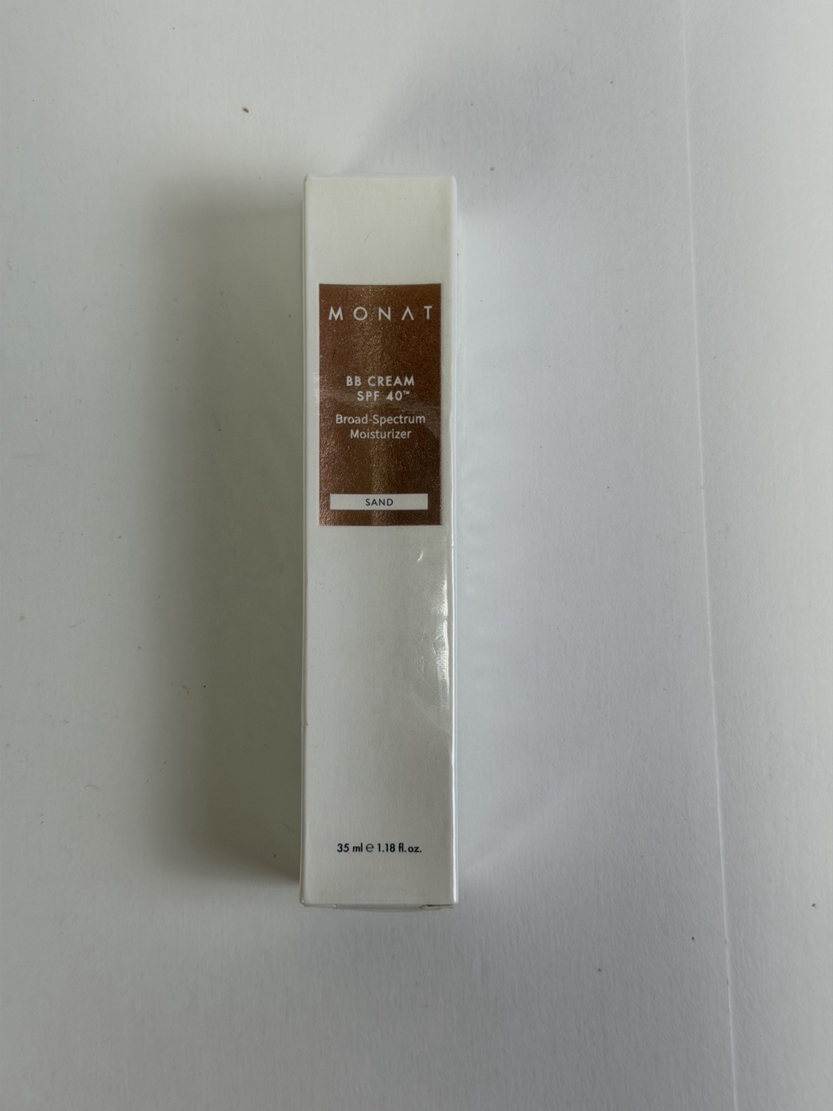 MONAT Cream SPF 40™ Broad Spectrum Moisturizer Sand 1.18 Fl.Oz. Exp:08/24