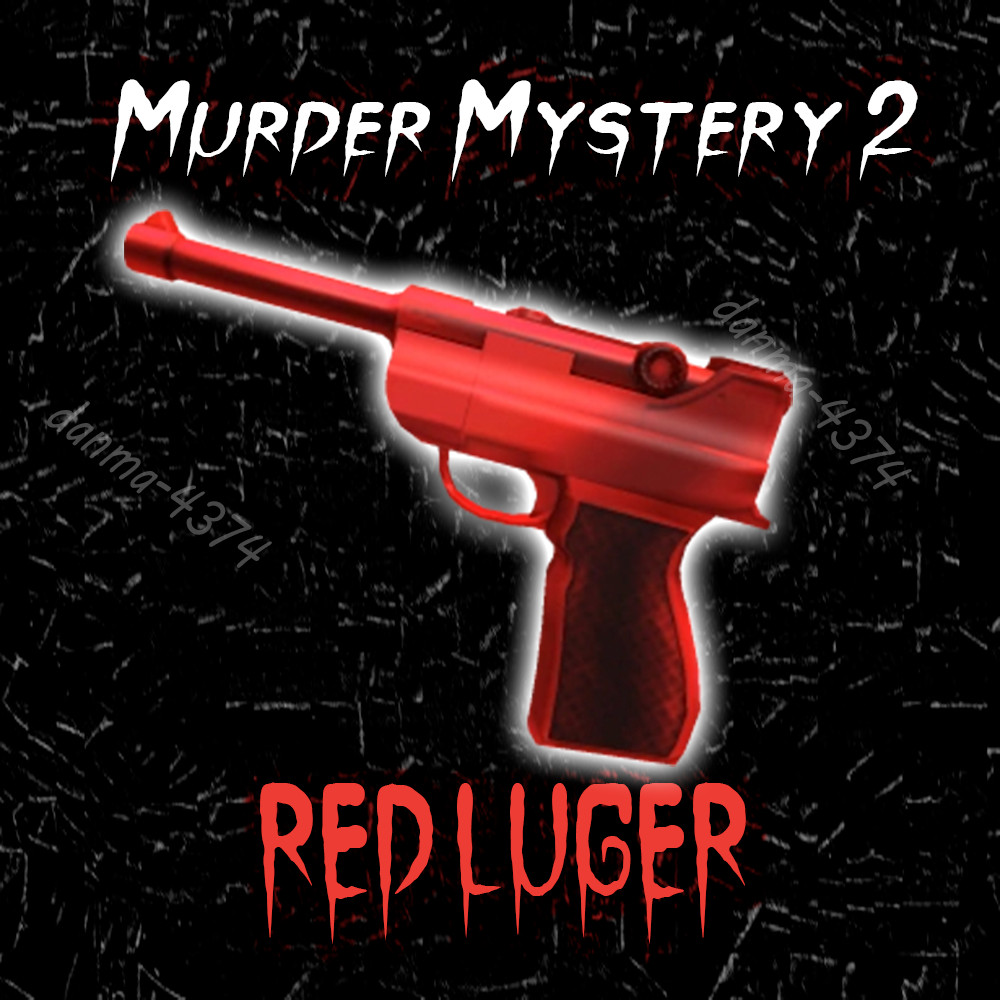 Murder Mystery 2 Red Luger - MM2 Godly - Fast Delivery
