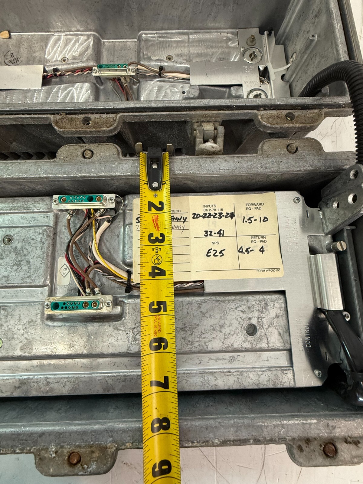 Scientific Atlanta Cable TV Node System Box - Auto Control Module, Coax Vintage