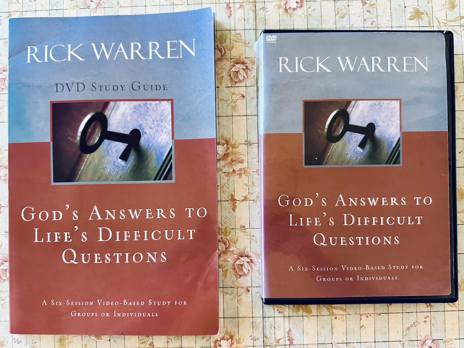 God’s Answers To Life’s Difficult Questions DVD Bible Study + Guide Rick Warren