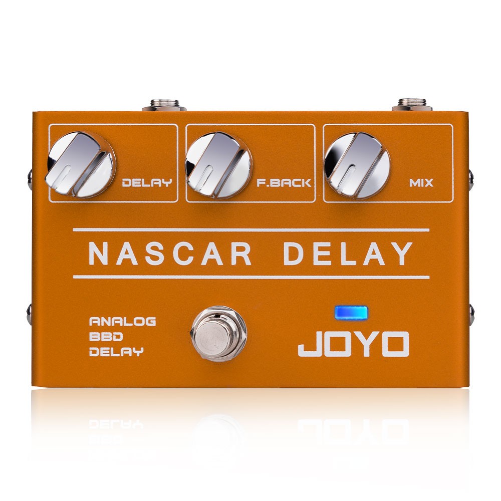 JOYO Analog Delay Guitar Pedal Classic BBD Warm Natural Sounds True Bypass DC 9V