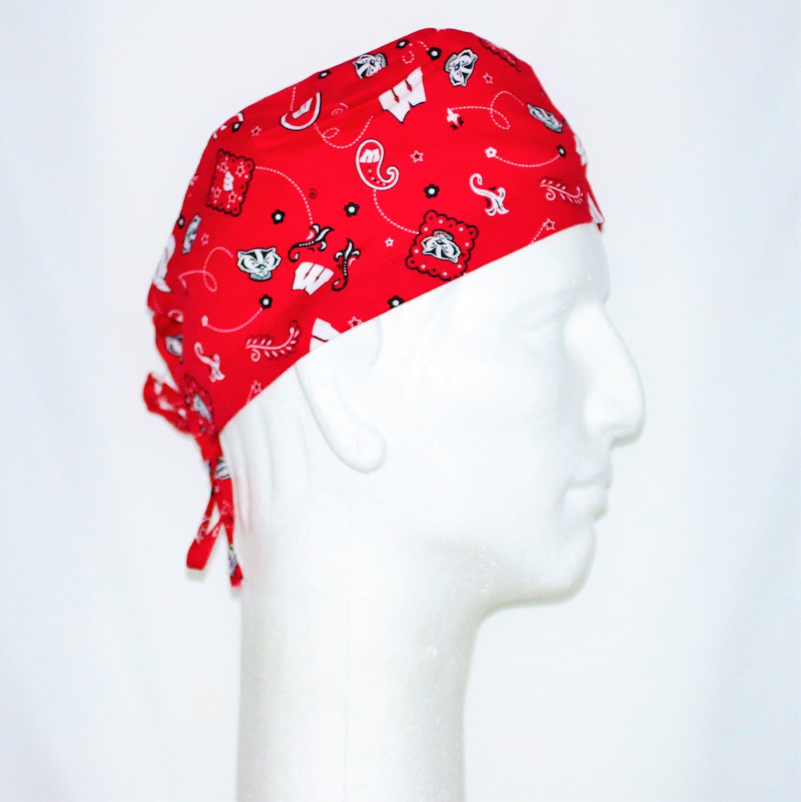 University of Wisconsin Theme Scrub Hat