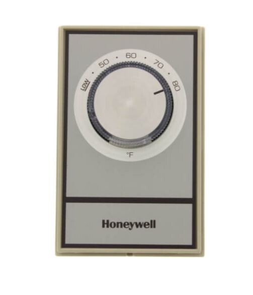 Honeywell Home T498A1810 Electric Heat Thermostat (40°-80°F) Beige Plastic Mount