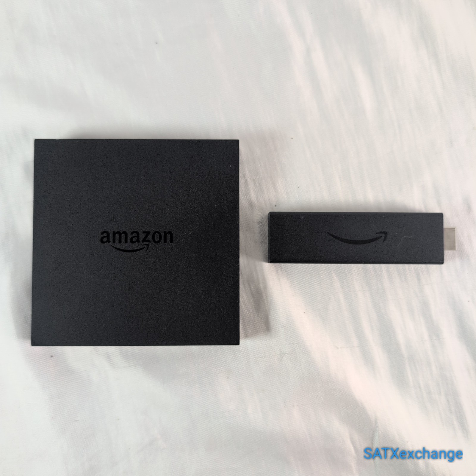 4K Amazon Fire TV Box & Stick Lot DV83YW E9L29Y no power supply or remote