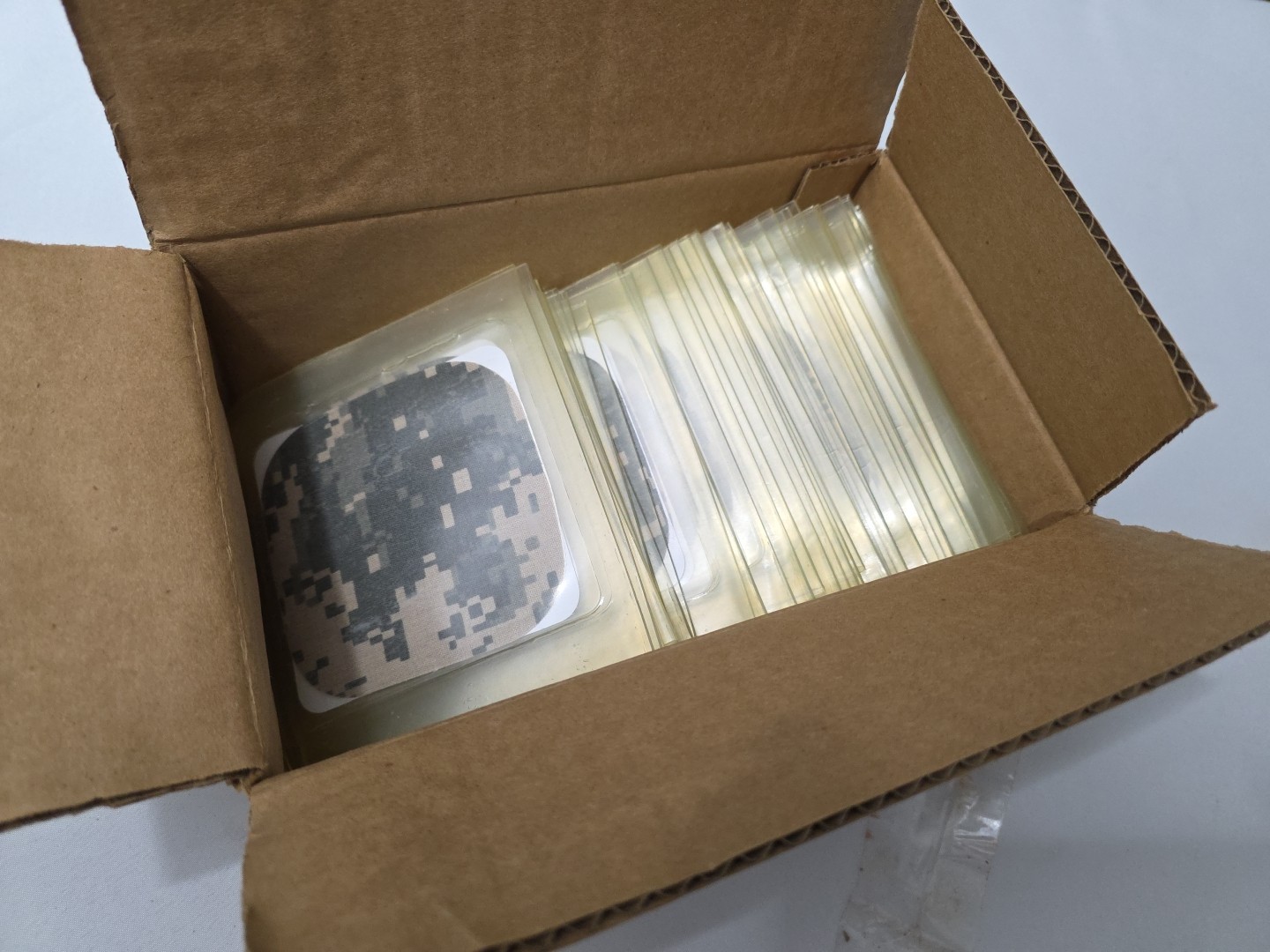 LOT of 50 -US ARMY MILITARY SURPLUS SOT ACU REPAIR PATCH ADHESIVE NO IRON 4 x 4