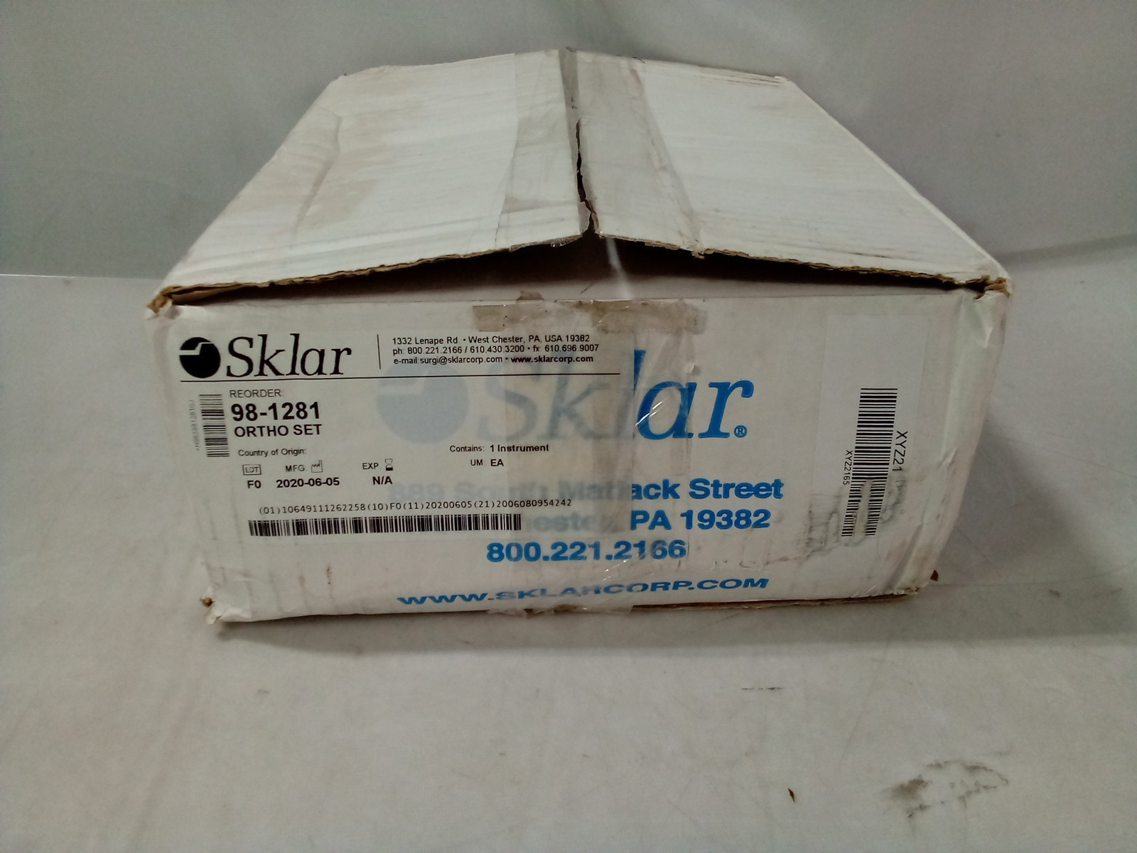 Sklar 98-1281 Ortho Set, 15 Pieces