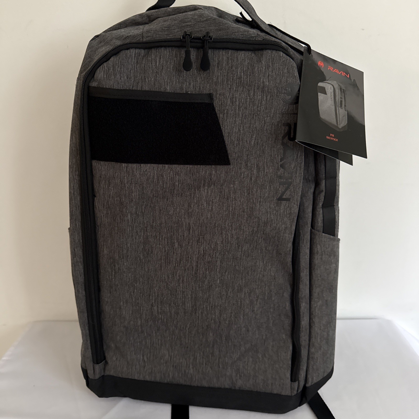 Ravin Travel Backpack (Doubles as R18 case) NEW with Tags Heather Gray
