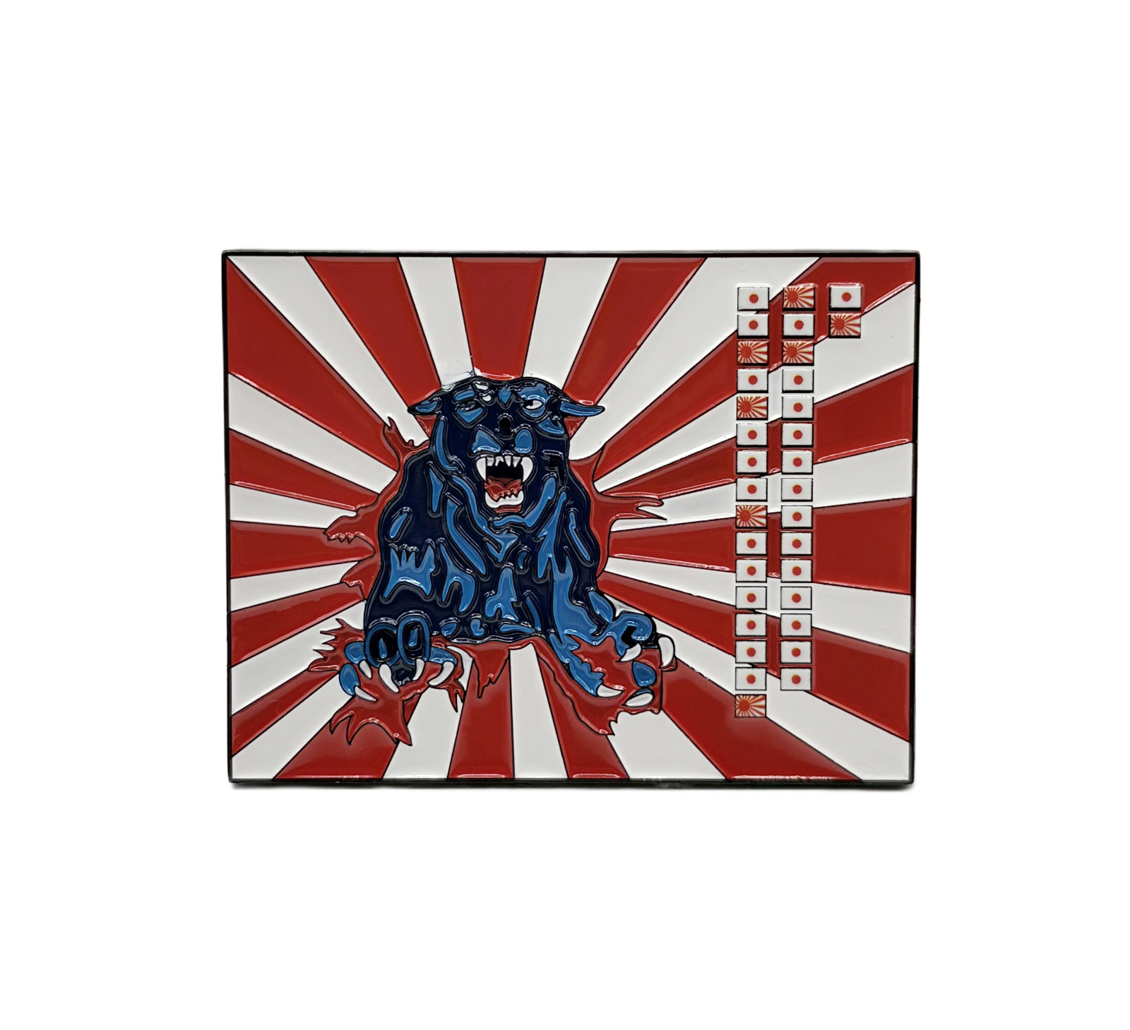 USS Tang  (SS-306)  WW2 Submarine Challenge Coin -Battle Flag Shaped