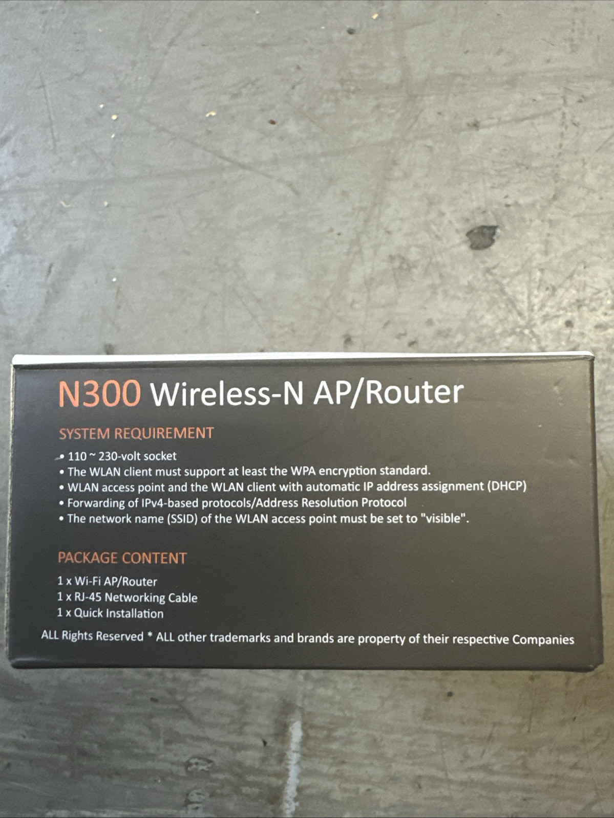 NEXTBOX N300 Wireless-N AP/Router - In The Box White