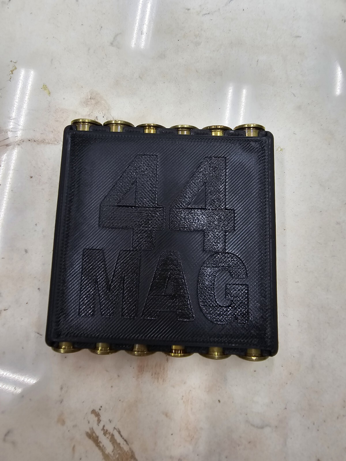 Holder For 44 MAG SHELLS EDC. Holds Twelve Extra 44 Shells In A Compact And...