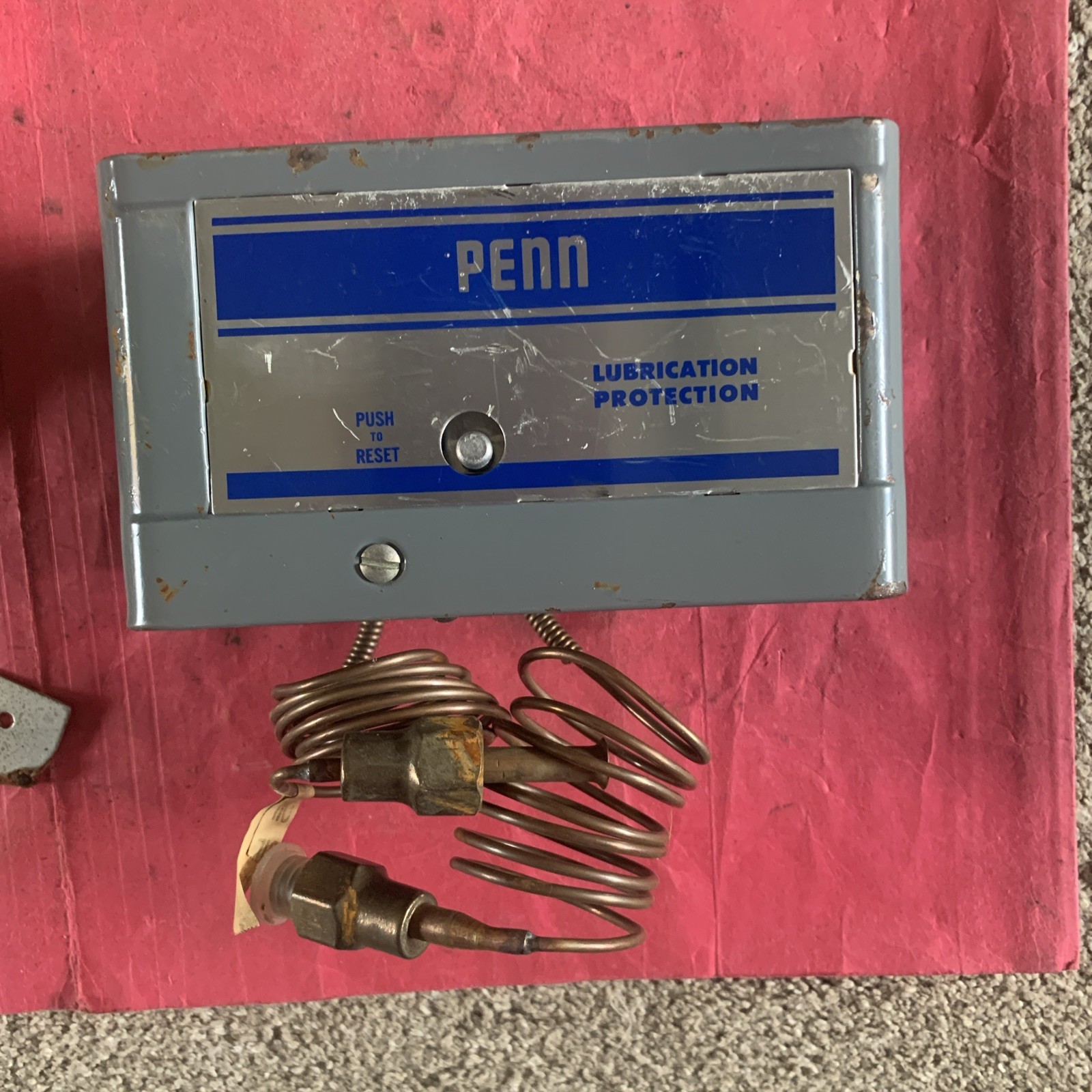 NEW PENN P45NCA-82 LUBE OIL CONTROL 45 Seconds 6.5 PSI NOS 120/240V