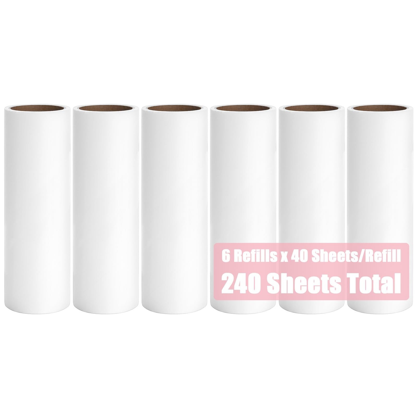 2.95 inch Lint Roller Refill for MINGRACE Mini Lint Roller Travel Size Lint R...