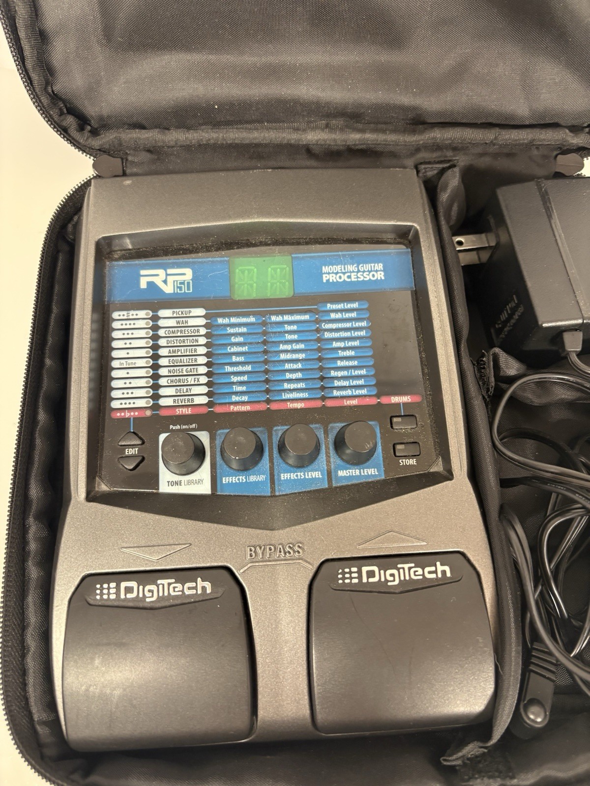 DigiTech RP150 Multi-Effects Guitar Effect Pedal *TESTED*