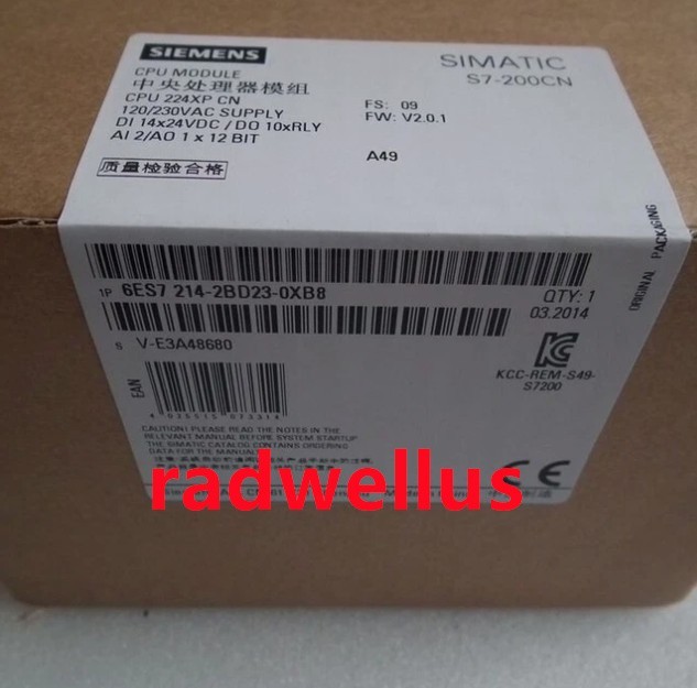 NEW IN BOX SIEMENS 6ES7 214-2BD23-0XB8 6ES7214-2BD23-0XB8
